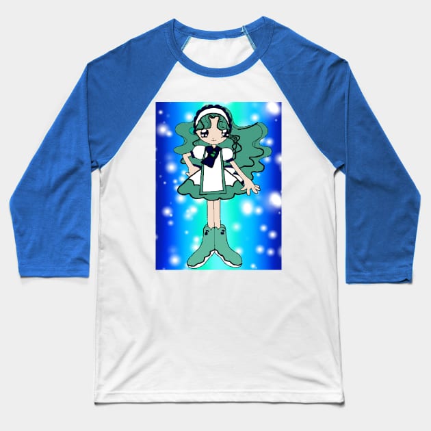 Patisserie Michiru Baseball T-Shirt by lillianshuman